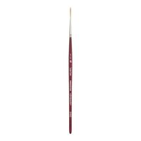 Princeton Velvetouch Artiste, Mixed-Media Brush for Acrylic, Watercolor & Oil, Series 3950 Script Liner Luxury Synthetic, Size 2/0