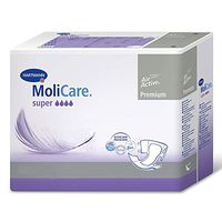 Molicare Premium Slip Briefs, Super Plus, Small, Pack/30