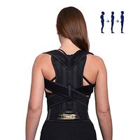 Back Brace Posture Corrector for Women and Men for Back Neck Shoulder Pain Relief Adjustable 5 Sizes (XL)