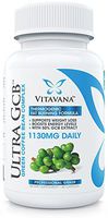 Ultra GCB Green Coffee Bean Extract Diet Pills with Green Tea Extract, African Mango, Apple Cider Vinegar, Kelp, Acai Berry, Resveratrol, Grapefruit and Caffeine Anhydrous (1130mg :: 60 Capsules)