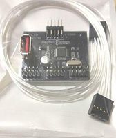 9pin Motherboard Header to 3x9-Pin Male+USB2.0 HUB Extension Adapter Splitter Board