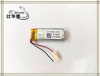 BIHUADE 3.7V 500MAH 801350polymer Lithium Battery for MP4 GPS MP3 Bluetooth Stereo DIY Gift