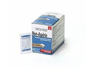 Medi-First 80333 Non-Aspirin Coated Tablets, 50 packets of 2