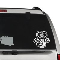Karate Kid Cobra Kai Martial Arts Dojo PERMANENT Vinyl Decal Sticker For Laptop Tablet Helmet Windows Wall Decor Car Truck Motorcycle - Size (07 Inch / 18 Cm Tall) - Color (Gloss White)