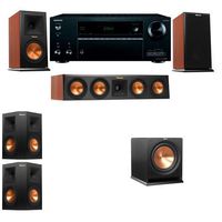 Klipsch RP-160M-CH Monitor Speaker 5.1 R112SW Onkyo TX-NR656