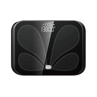 Bathroom Scales, Can Be A Bluetooth Link with High-Precision Sensors, Hidden Screen, 36.5cm × 28cm CQOZ