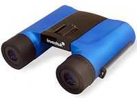 Levenhuk Rainbow 8x25 Blue Wave Binoculars for Traveling, Hiking, Bird Watching, Theater and Sport Events, Ideal for Kids and Adults (Ultra Lightweight - 9.88 oz)