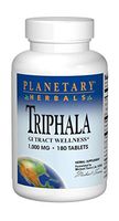 Planetary Herbals Triphala 1000mg - 180 Tablets (Pack of 2)