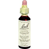 Bach Flower Remedies Essence Clematis - Homeopathic Remedies - 0.7 fl oz (Pack of 2)
