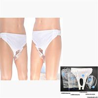 Ccom Pee Bag Adult Urinal Bag Spill Proof Collector Urinal Bag with 1000ml & 2000ml Bags for Incontinence Aid Bathroom (Size : Female) 0109 (Size : Male)