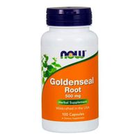 NOW Foods Goldenseal Root 500 mg, 100 caps ( Multi-Pack)