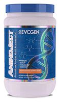Evogen AminoJect | Vegan Fermented Plant Based BCAA, Glutamine, Citrulline Powder | Sour Orange Gummy Bear | 30 Servings