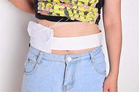 ZJDU Catheter Fixation Device Abdominal Dialysis Belt, Patient Drainage Tube Belt, Medical Professional Nursing for Patients, Length 97CM Width 5CM,2pcs