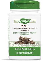 Nature's Way, DGL (Without Fructose), 100 Chewable Tablets
