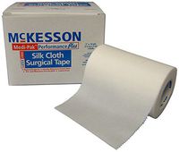 McKesson 16-47130 Medi-Pak Performance Plus Silk Cloth Surgical Tape, 3" Width, 10 yd. Length, 3" Width, 360" Length (Pack of 48)
