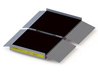 EZ-ACCESS SUITCASE Singlefold AS Portable Ramp, 2'