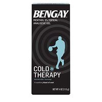 Bengay Cold Therapy Pain Relief Gel with Pro-Cool Technology, Cooling Topical Pain Reliever, 4 oz