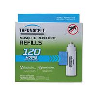 Thermacell Mosquito Repellent Refills; Provide 120 Hours of Protection; Contain 30 Repellent Mats, 10 Fuel Cartridges; Compatible with Any Fuel-Powered Thermacell Mosquito Repeller Product; Scent Free