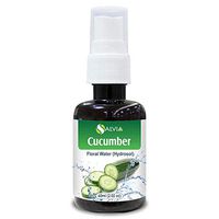 Cucumber Floral Water (Kheera) 100% Pure Hydrosol Spray Mist for Skin & Body Cooling, Face, Astringent, Facial Toner- 60ml / 2.02 fl oz
