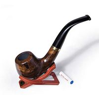 OMSMKO New Fashion Wooden Tool, Sandalwood Handmade Bent Gentleman with Gift Box