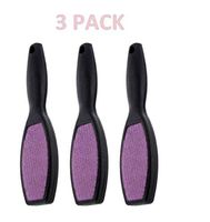 Magic Brush Double-Sided Lint Remover, Reusable 2-Sided Brush for Removing Lint, Pick-Up Dust in Clothes, Pet, and Furniture and More 3 Pack