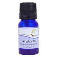 SVATV Essential Oil 10 mL (1/3 oz) 100% Pure, Undiluted, Therapeutic Grade (Camphor)