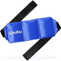 Ice Pack for Injuries, Ohuhu Reusable Gel Cold & Hot Therapy Pack with Strap for Shoulder Knee Ankle Back Neck Waist Arm Calves Hip Pain Relief