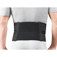 Florida Orthopedics Thermal Lumbar Support, Black - Small 28-32"