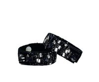 Acupressure Anti Nausea Bracelet, Morning Sickness Relief, Nausea Band, Bracelet for Travel, Nausea Remedy, Sea Band Bracelet (Pair) Tuxedo (Large 9")