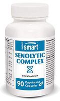 Supersmart - Senolytic Complex - Anti Aging Supplement - Support Self-Destruction of Senescent Cells Related to Aging as Cognitive Decline or Chronic Inflammation | Non-GMO - 90 Vegetarian Capsules