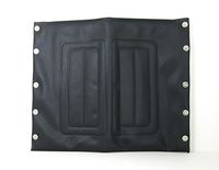 New Solutions US241 24 x 18 in. Invacare Wheelchair Seat Extra Depth44; Black Vinyl