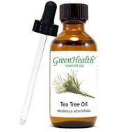 Tea Tree Oil 100% Pure - 2oz W/glass Dropper By Greenals