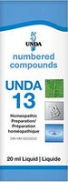 UNDA - UNDA 13 Numbered Compounds - Homeopathic Preparation - 0.7 fl. oz.