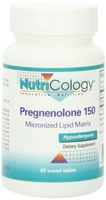 Nutricology Pregnenolone 150 Mg Sustained Release Tablets, 60 Count
