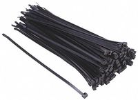 Thomas & Betts 7.5 Inch Self Locking Cable Zip Ties | 50lbs Tensile Strength - Extra Durable | Weatherproof/UV Resistant | Wire / Cord Management Telecom Computer Speaker Audio