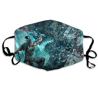 Mortal Kombat Adjustable Earloop Face Double Layer Mask,Reusable, Washable Masks,Protection from Dust, Pollen, Pet Dander, Other Airborne Irritants