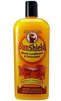 Howard SWAX16 SunShield Outdoor Furniture Wax with UV Protection, 16-Ounce, Yellow