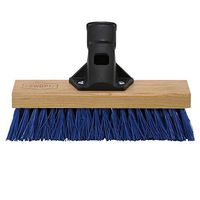 SWOPT 10” Premium Multi-Surface Scrub Brush Head – Scrub Brush for Multi-Surfaces Including Driveways, Decks and Siding – Interchangeable with Other SWOPT Products for More Efficient Cleaning and Storage, Head Only, Handle Sold Separately, 5236C6
