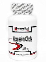 Magnesium Citrate 833mg 200 Capsules ~ Renevitol