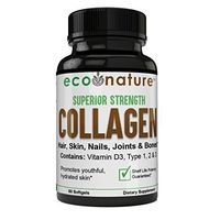 State-of-The-Art Advanced Collagen Pills, Type 1, 2 and 3, Anti Aging Joint Formula - Boosts Hair, Nails and Skin Health