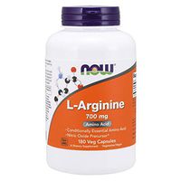 NOW Supplements, L-Arginine 700 mg, Nitric Oxide Precursor*, Amino Acid, 180 Veg Capsules