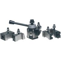 Phase II 251-100 100ST 6 Pc Piston Q/C Tool Post Set-Lathe Swing 9"-12"