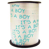 It's a Boy Curling Ribbon