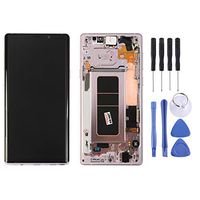 JUNXI Phone case Phone Cover LCD Screen and Digitizer Full Assembly with Frame for Galaxy Note9 / N960A / N960F / N960V / N960T / N960U(Black) Highly Recommended (Color : Pink)