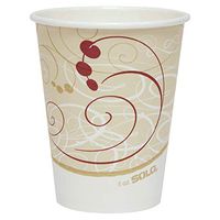 Solo 378SM-J8000 8 oz Symphony SSP Paper Hot Cup (Case of 1000)