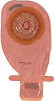 Coloplast Assura One-Piece Drainable Pouch with Integrated Charcoal Filter, Pre-Cut Convex Light Skin Barrier and EasiClose Integrated Closure 1" Stoma Opening, 11-1/4" L, 530mL, Large, Opaque, with Belt Tabs, Soft Cloth on Front and Back (Box of 10 Each)