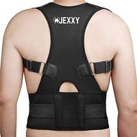 Back Brace Posture Corrector | Best Adjustable Support Brace | Provide Lumbar Support | Relieves Upper Lower Back Pain | Spinal Clavicle Corrector Bad Posture | Men and Women (Medium)