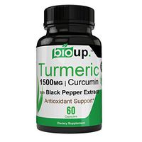 Efficient, Safe, Natural Digestive & Gut Relief - Scientific Research-Backed Premium Grade Turmeric Curcumin Advanced Strength 1500 MG, Powerful Potency, Ultra Pure Plant Root Extract