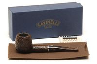 Savinelli Marron Glace 207 Rustic Brown Tobacco Pipe