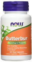NOW Foods - Butterbur with Feverfew - 60 Vegetarian Capsules